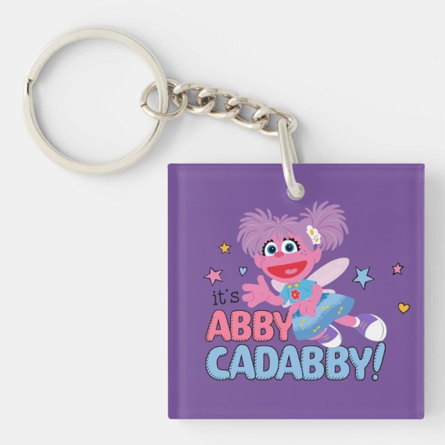 It's Abby Cadabby! Keychain (Front)