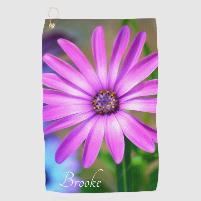 It's About Me Personalized Golf Towel (Front)