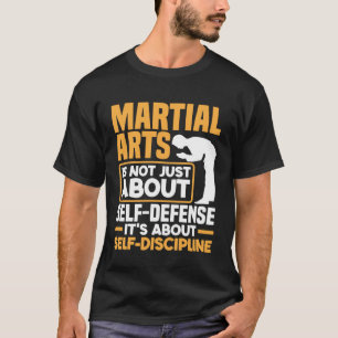 It's About Self Discipline Karate Jiu Jitsu T-Shirt