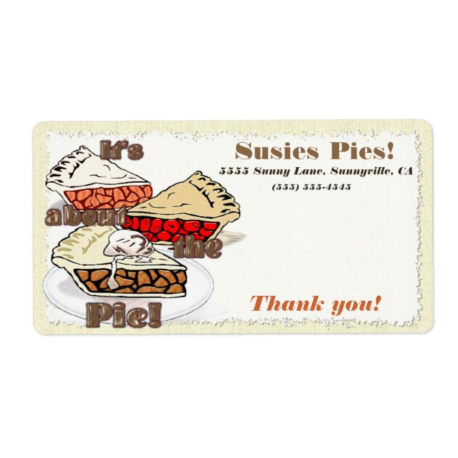 Its About the Pie CONTEST (Front)