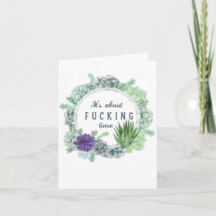 Its About Time -  design by rqst Card