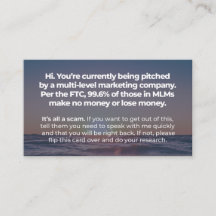 It's All a Scam -