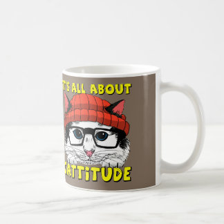 It's All About Cattitude Coffee Mug