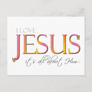 It's All About Him Postcards