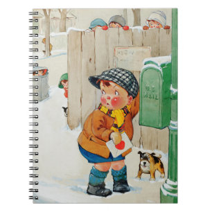 It's all about Love. Vintage Art Notebook