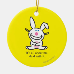 It's All About Me Ceramic Ornament