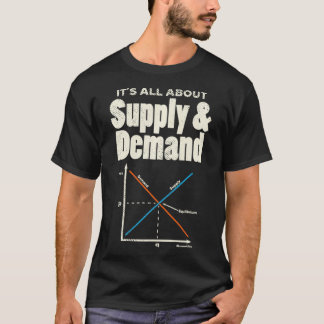 It's All About Supply And Demand For Economics Mat T-Shirt