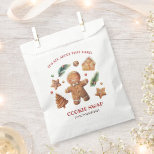 It's All About That Bake Cookie Swap Favour Bag