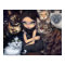 It's All About the Cats fairy cat Art Print