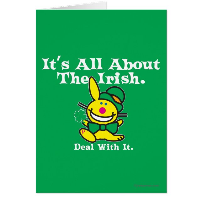 It's All About The Irish (green) (Front)
