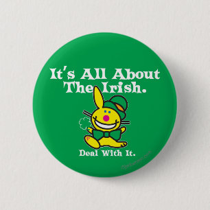 It's All About The Irish (green) 2 Inch Round Button