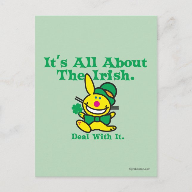 It's All About The Irish Postcard (Front)