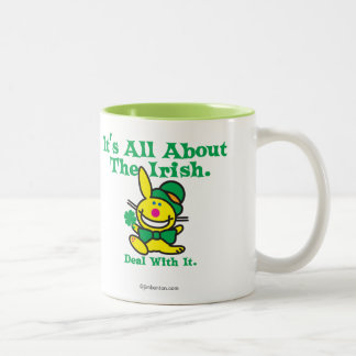 It's All About The Irish Two-Tone Coffee Mug
