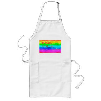It's All About The Rainbow Love 03 Long Apron