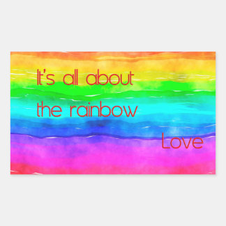 It's All About The Rainbow Love 03 Sticker