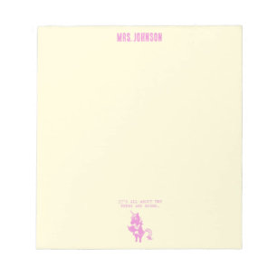 It's All About The Verbs and Nouns Grammar Notepad