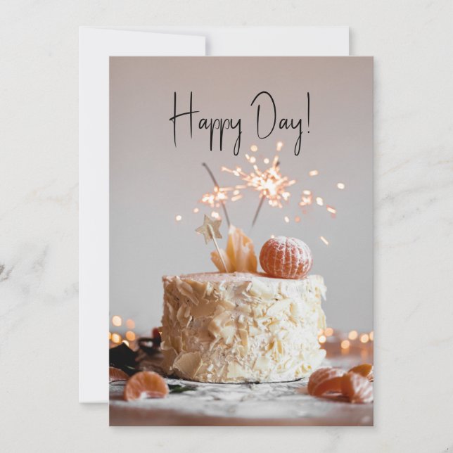 It's All For You Birthday Card (Front)