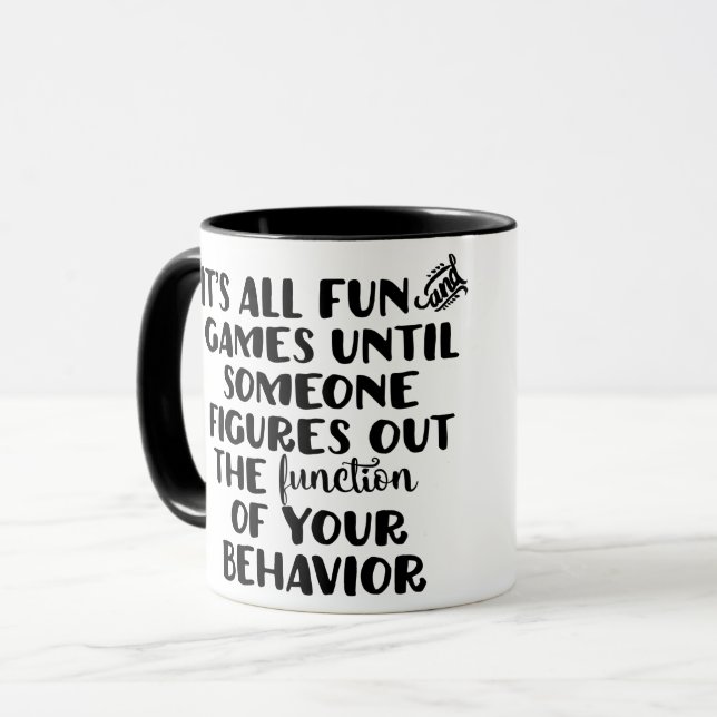 It's All Fun and Games Mug (Front Left)