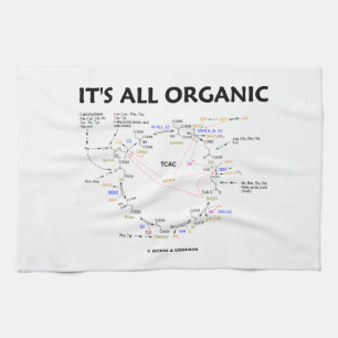 It's All Organic (Krebs Cycle) Kitchen Towel