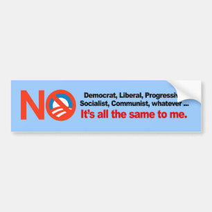 ITS ALL THE SAME TO ME BUMPER STICKER