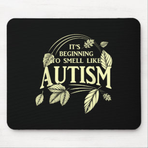 It's Almost Autism Funny Autistic Thanksgiving Aut Mouse Pad