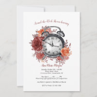 It's Almost Time Around the Clock Bridal Shower