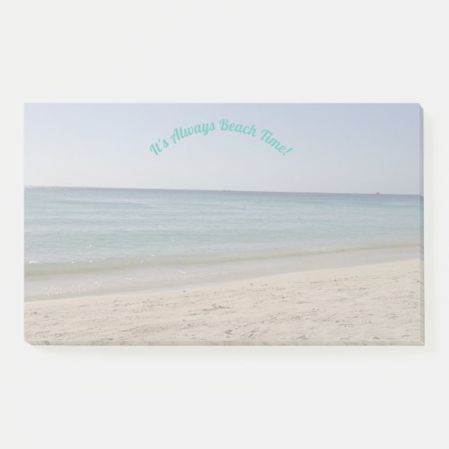 It's Always Beach Time! Post-it Notes (Front)