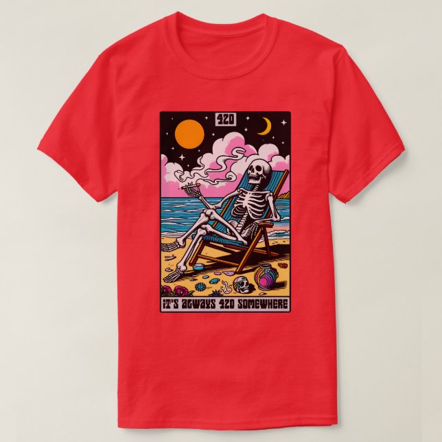 Its Always  Somewhere T-Shirt (Design Front)