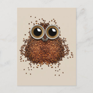 It's always time for coffee postcard