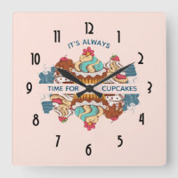 It's Always Time for Cupcakes Funny Saying