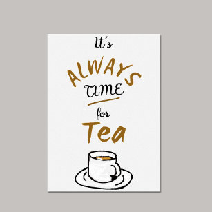 It's Always Time for Tea Poster