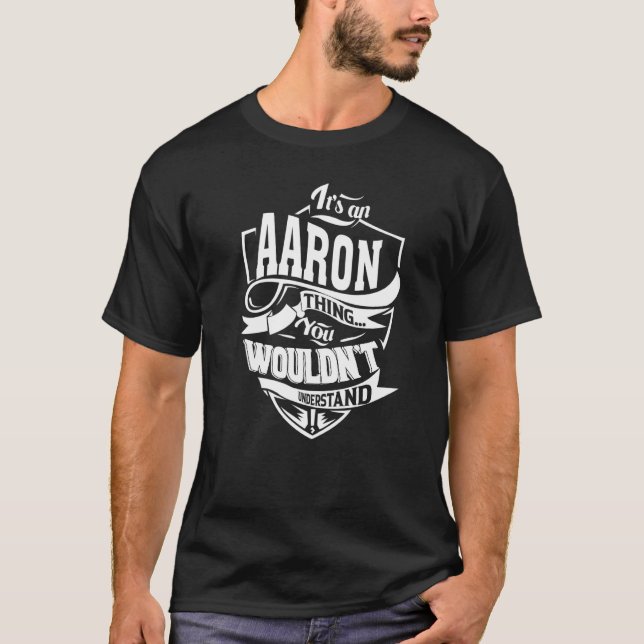 It's an AARON Thing T-Shirt (Front)