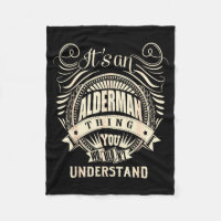 It's An Alderman Thing You Wouldn't Understand