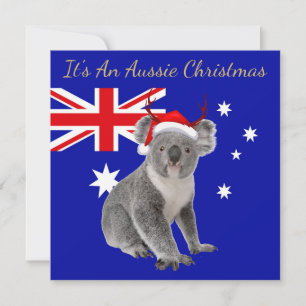 It's An Aussie Christmas with a Koala Card