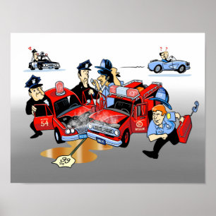 It's an Emergency! Where are you? Poster