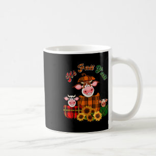 It's Autumn Y'all Thanksgiving Cows Inside Fall Pu Coffee Mug
