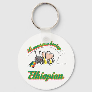 It's awesome beeing Ethiopian Keychain