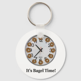 It's Bagel Time! Keychain