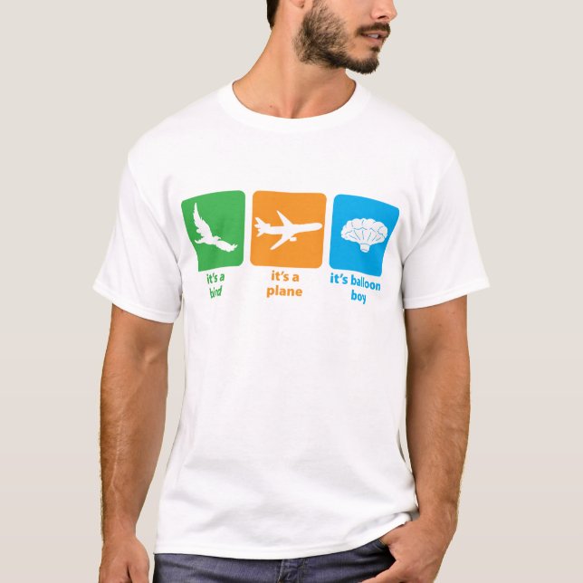 It's Balloon Boy! T-Shirt (Front)