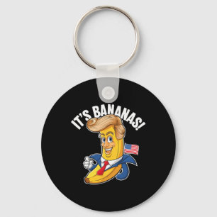 It's Bananas (for Scale) Starship Funny Meme Humou Keychain
