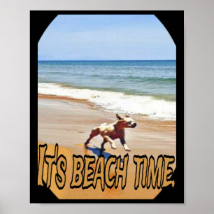Its Beach Time  Poster