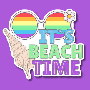 It's Beach Time Waterproof