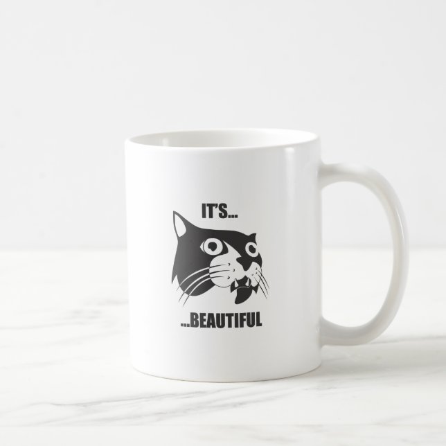 It's Beautiful Coffee Mug (Right)