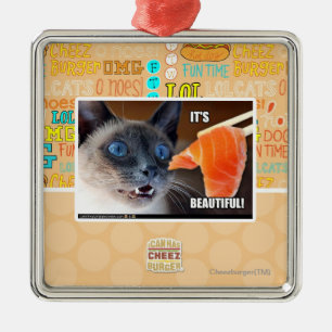 It's Beautiful! Metal Ornament