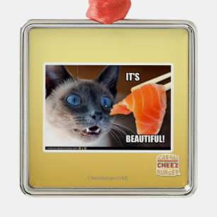 It's Beautiful! Metal Ornament