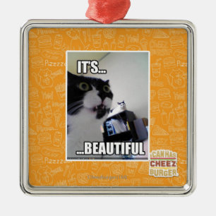It's Beautiful Metal Ornament
