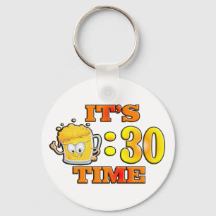 It's Beer:30 Time Keychain