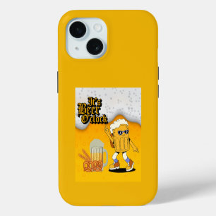 It's Beer O'Clock Beer Mug Character  iPhone 15 Case
