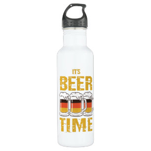 It's beer time 710 ml water bottle
