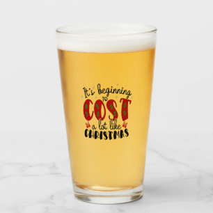 It's Beginning to Cost a lot like Christmas Glass